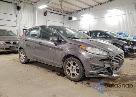 2014 Ford Fiesta Se z USA, uszkodzony, nr VIN 3FADP4EJ1EM148576